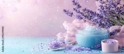 Handmade Lavender Scrub wit...