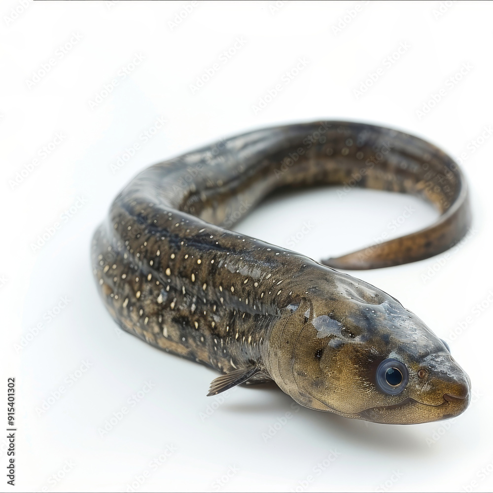 Fototapeta premium Freshwater eel, a kind of fish rich in nutrition, can be used for steaming, frying and braising.