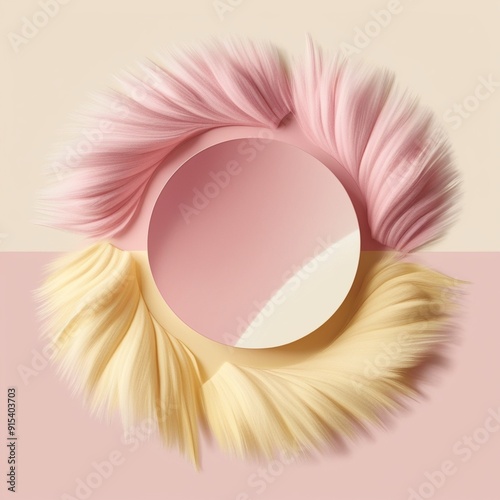 floral background with space