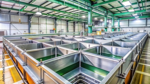 Chemical baths for anodizing and galvanizing metal products , manufacturing