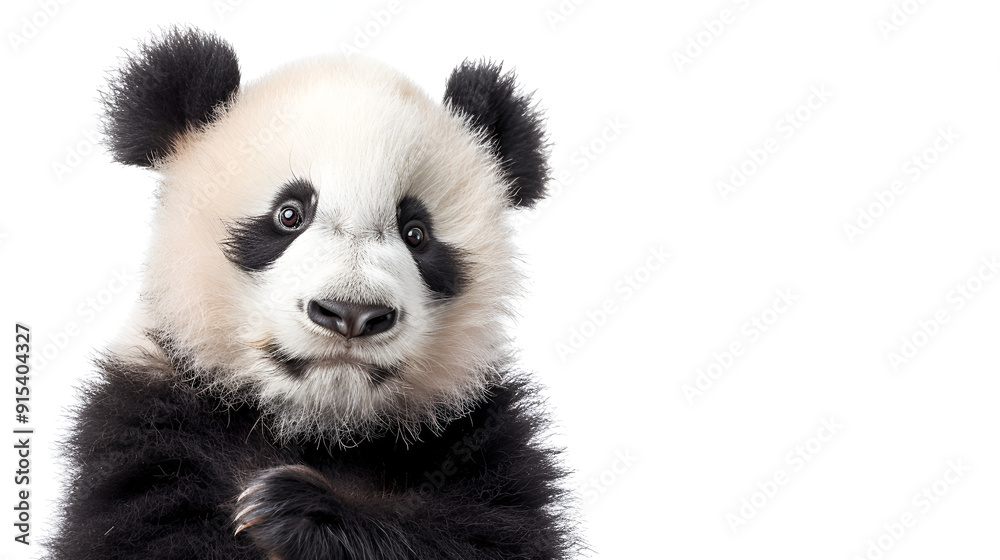 months melanoleuca panda ailuropoda 6 giant bear cub baby animal black black-and-white china conservation creature cuddly endangered species isolated on white mammal nobody one sitting studio shot ai months melanoleuca panda ailuropoda 6 giant bear cub baby animal black black-and-white china conservation creature cuddly endangered species isolated on white mammal nobody one sitting studio shot ai