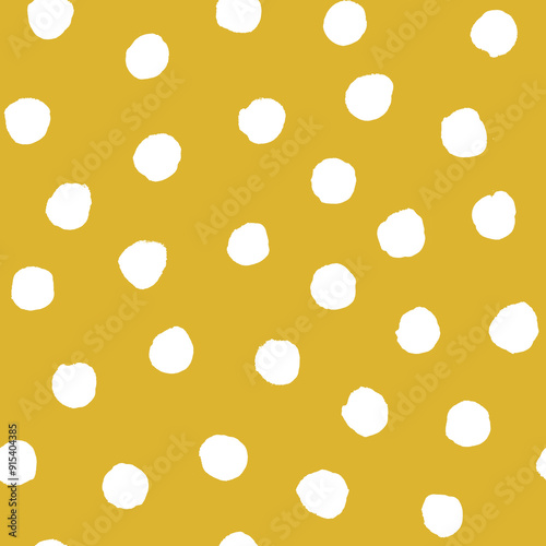 Abstract polka dots confetti background