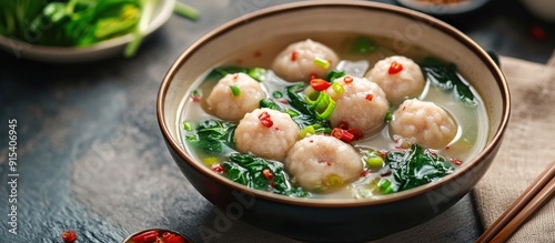 octopus balls in Chinese ca...