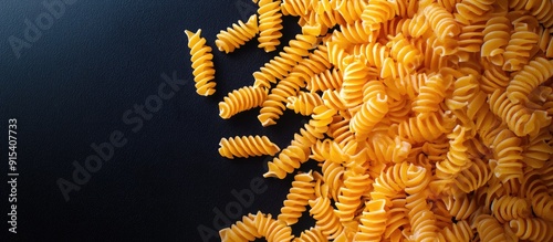 raw macaroni spaghetti clos...