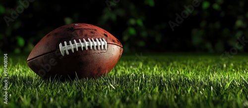 Image of an American footba...
