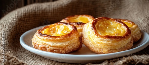 Pineapple danish pastry on ...