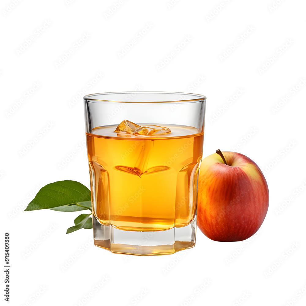 Apple Juice in luxury container, popular beverage, photograph, 4k, single object, isolated on white background. Apple Juice in luxury container, popular beverage, photograph, 4k, single object, isolated on white background.