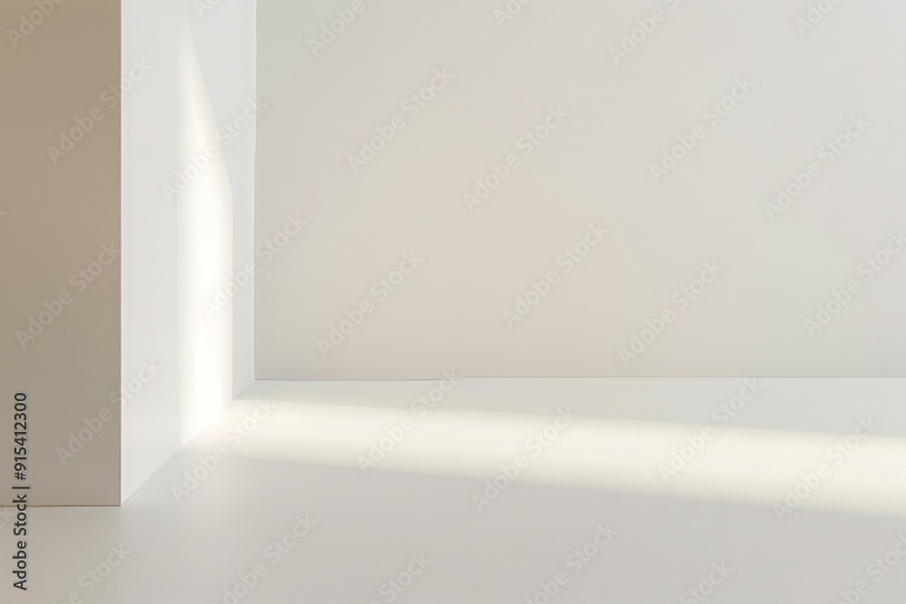 Minimalistic white background with a gentle, soft light from one corner creating a subtle gradient Minimalistic white background with a gentle, soft light from one corner creating a subtle gradient