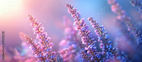 Blooming wild fairy blue co...