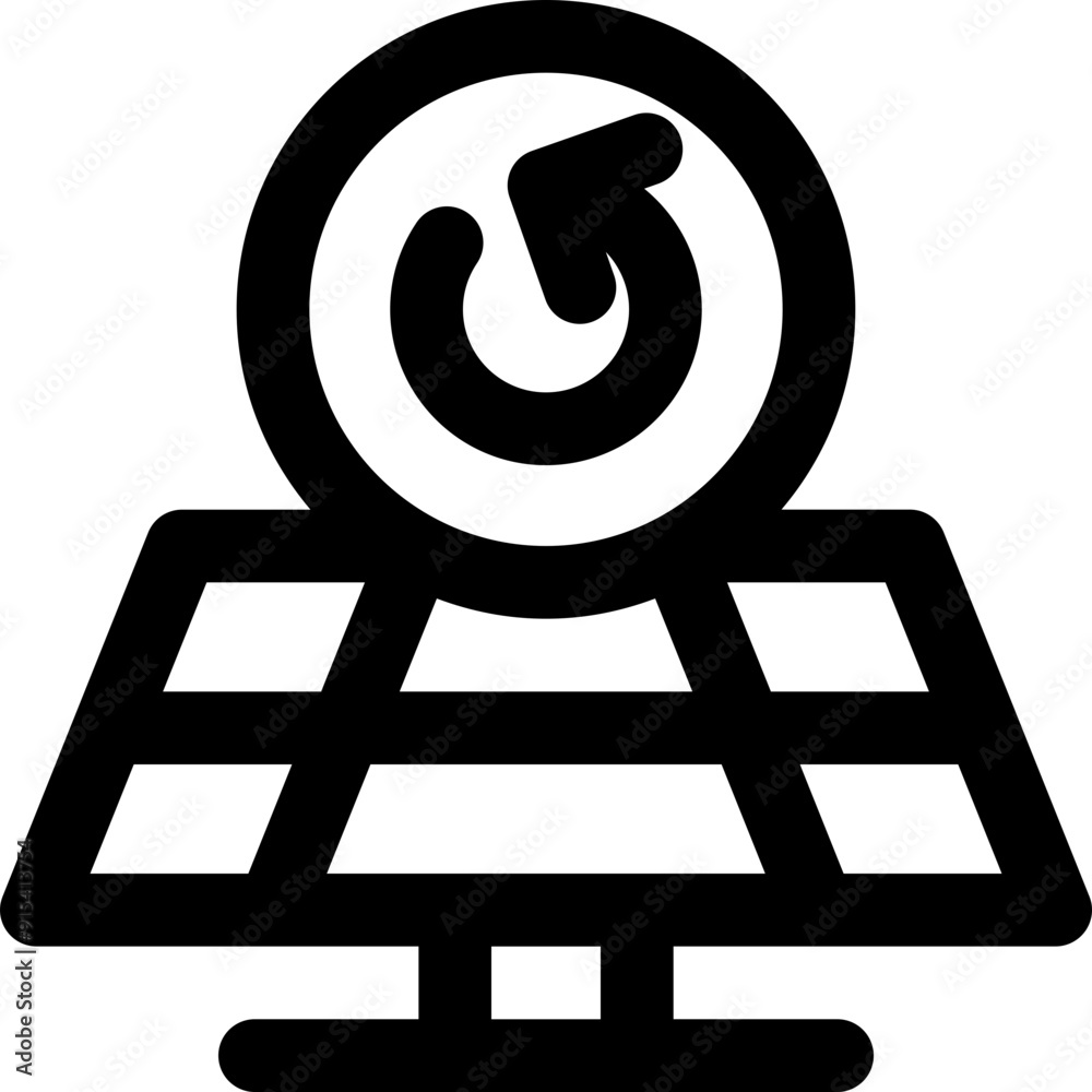 renewable energy icon. vector line icon for your website, mobile, presentation, and logo design. renewable energy icon. vector line icon for your website, mobile, presentation, and logo design.