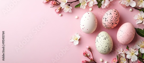 Happy Easter Easter flat la...