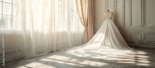A luxury bride should dress...
