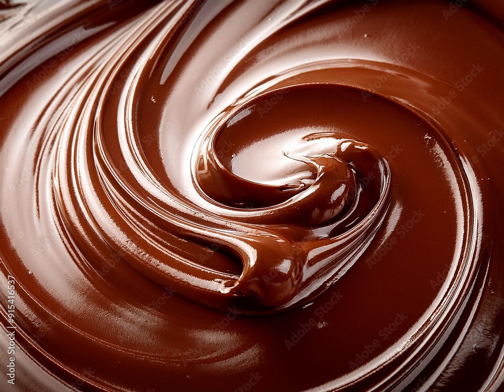 close up of liquid chocolate close up of liquid chocolate