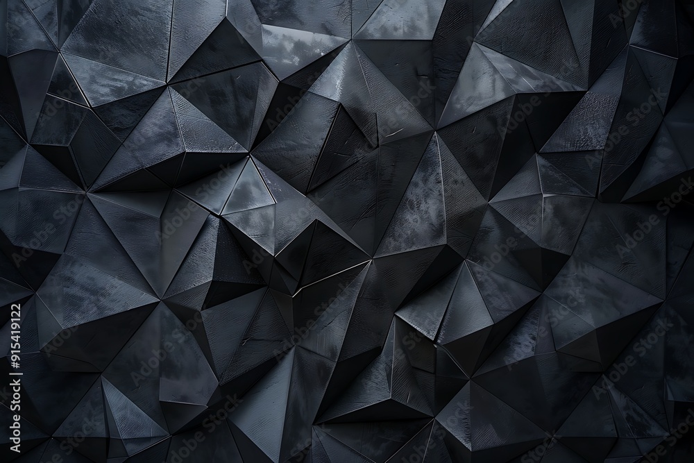 Abstract Geometric Black Background Abstract Geometric Black Background