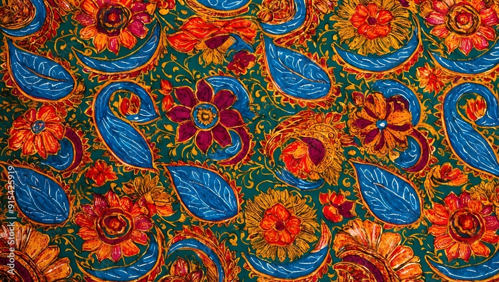 batik in various household furnishings