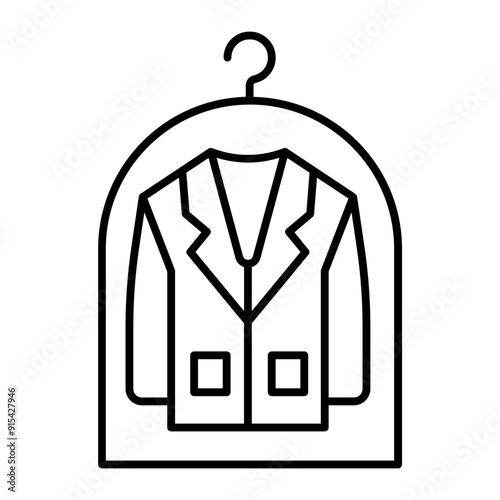 Dry Clean icon. outline icon