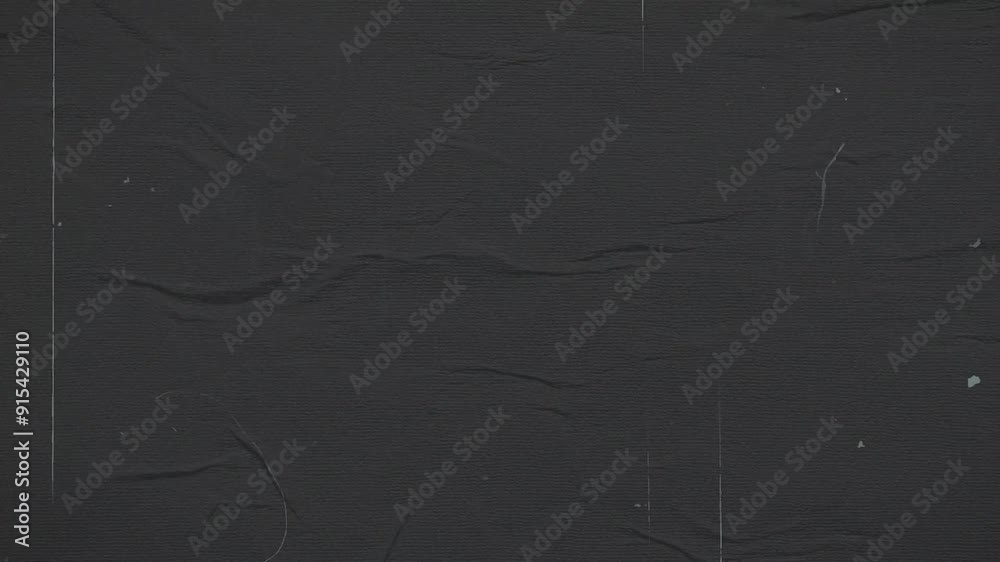 crumpled black paper Quick page turning
