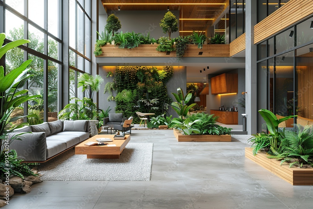 Modern Interior Design with a Touch of Nature Modern Interior Design with a Touch of Nature