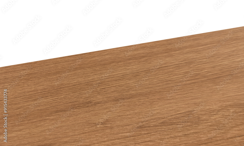 View of wood or wooden table top corner Isolated on white background View of wood or wooden table top corner Isolated on white background