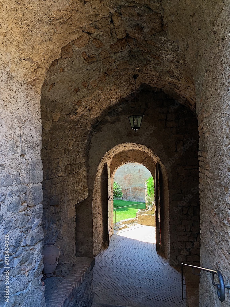 Fototapeta premium archway in the castle