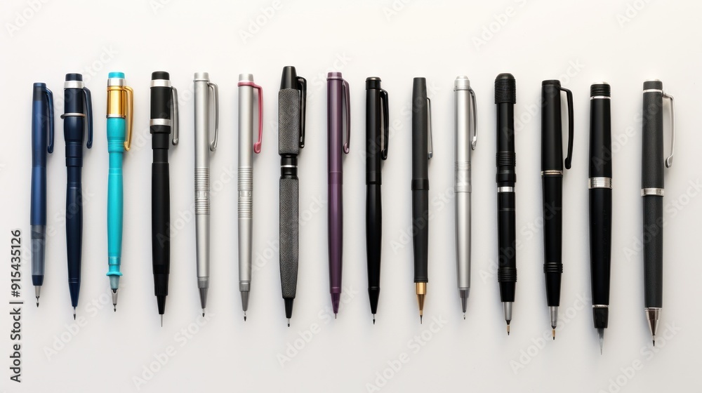 Collection of Various Pens and Pencils Collection of Various Pens and Pencils