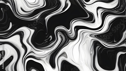 Obraz na płótnie black ink liquid background w salonie