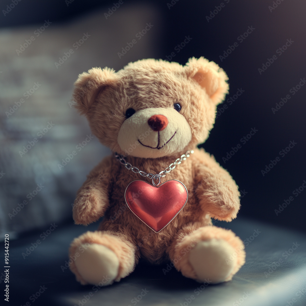 Teddy bear with a heart Teddy bear with a heart