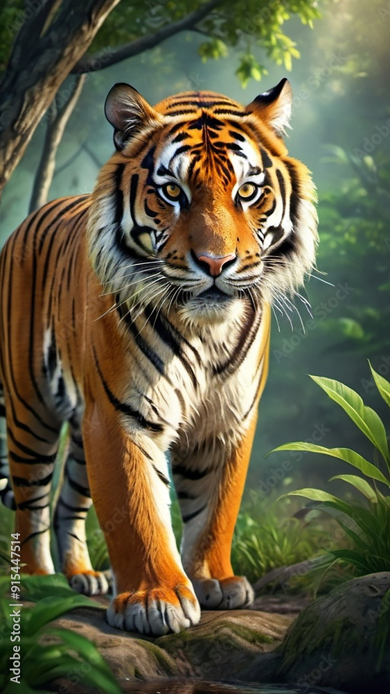 Obraz premium portrait of a bengal tiger