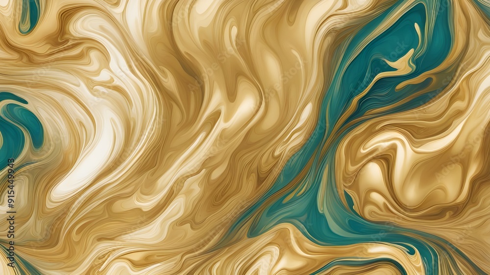 gold ink liquid background gold ink liquid background