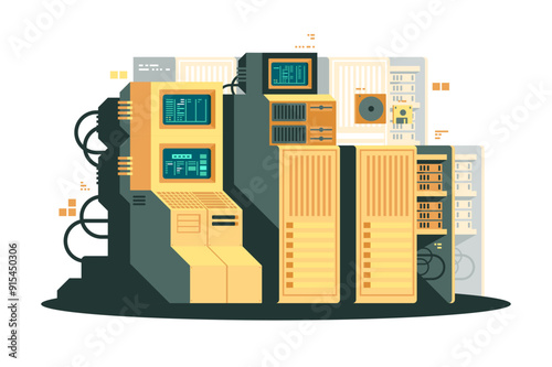 Supercomputer System Array