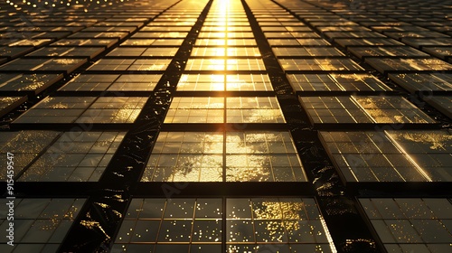 The solar panel assemblies have to be with care wiped with water