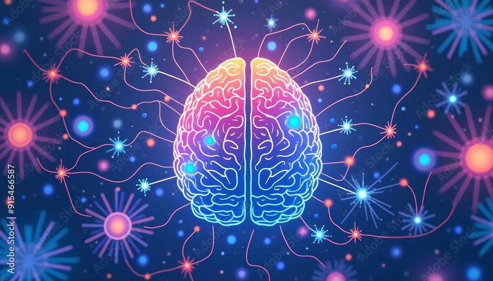 Fototapeta premium Exploring the Cosmos of the Mind