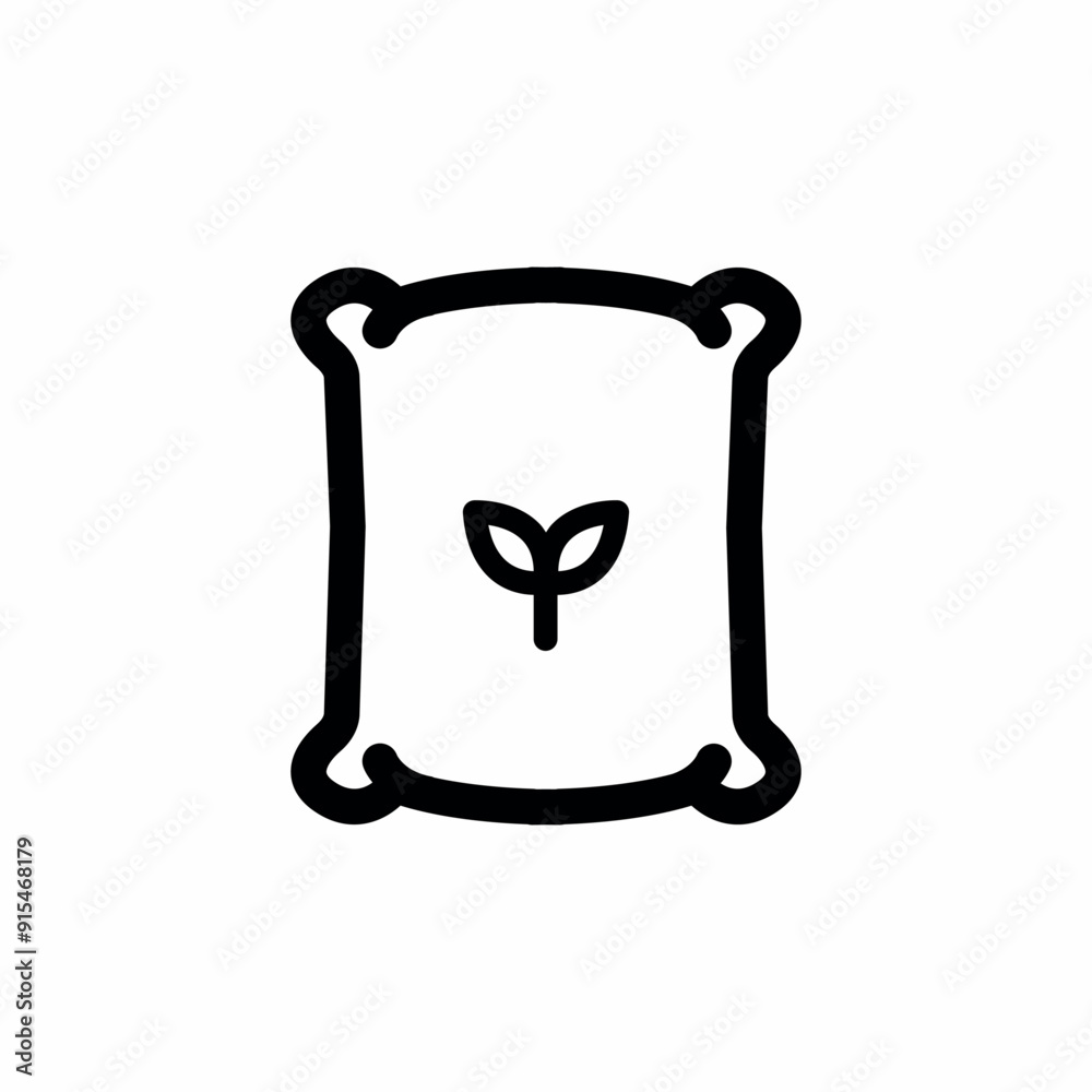 bag of seed agriculture icon bag of seed agriculture icon