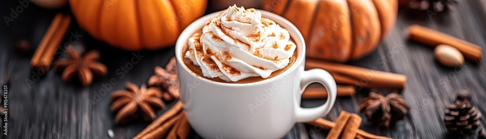 Pumpkin spice, cozy comfort, delicious flavors, inviting Pumpkin spice, cozy comfort, delicious flavors, inviting