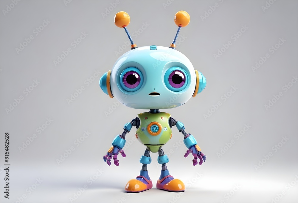 3d render of a robot 3d render of a robot