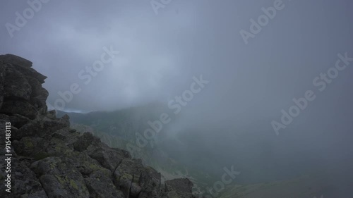 View from above on the lake, Poland, Zakopane. Kasperowy Verkh photo