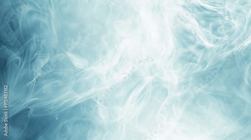 Wallpaper Mural Light Blue Abstract Motion, Generative AI Illustration Torontodigital.ca