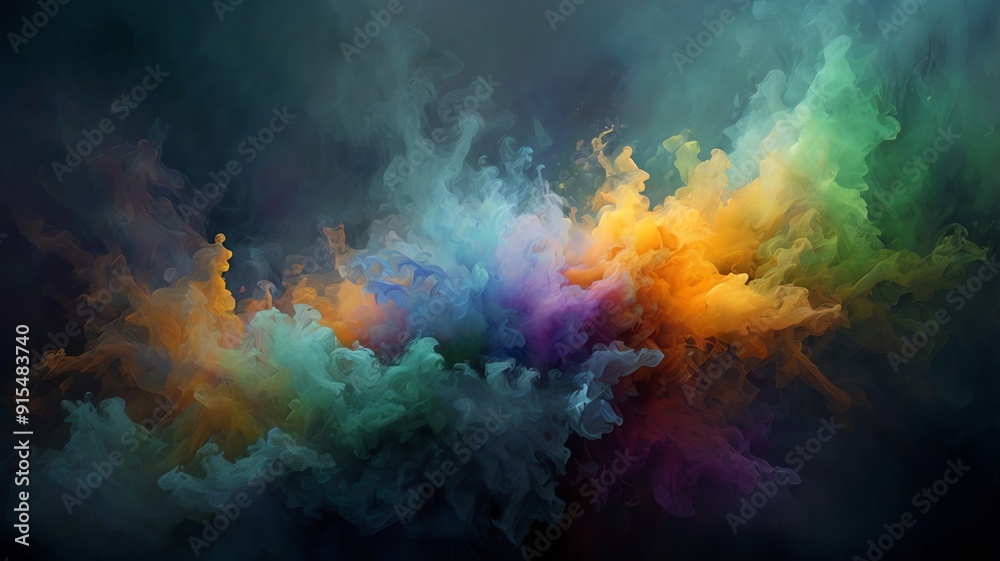 Fototapeta premium A dark background