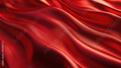 Rich 3D red background with luxurious textures and soft lighting, ideal for high-end and elegant visuals.