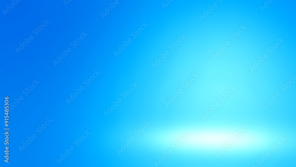 studio displays blank background in blue color with glow light studio displays blank background in blue color with glow light
