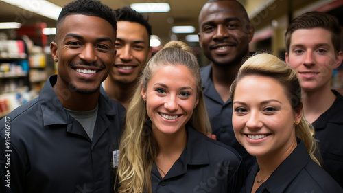 diverse team of Walgreens Boots Alliance employees photo