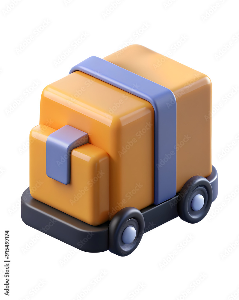 3D Flat Logistic Icon with Copy Space for Project Planning Concept: Artistic rendering with doodle line cartoon style 3D Flat Logistic Icon with Copy Space for Project Planning Concept: Artistic rendering with doodle line cartoon style