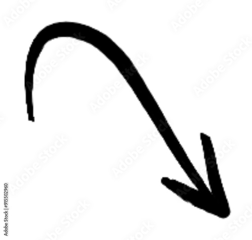 arrow line, doodle, vector, hand drawn