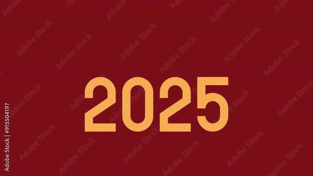 From 2024 to 2025. Motion graphics with alpha channel. From 2024 to 2025. Motion graphics with alpha channel.