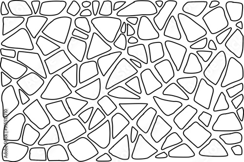 Terazzo pattern with pieces of marble, stone, granite, quartz. Traditional venetian stone material surface. Vector illustration