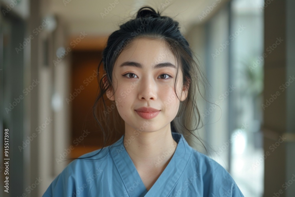 Portrait of a young Asian female registered nurse Portrait of a young Asian female registered nurse