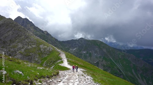 Path to the summit, Poland, Zakopane. Kasperowy Wierch