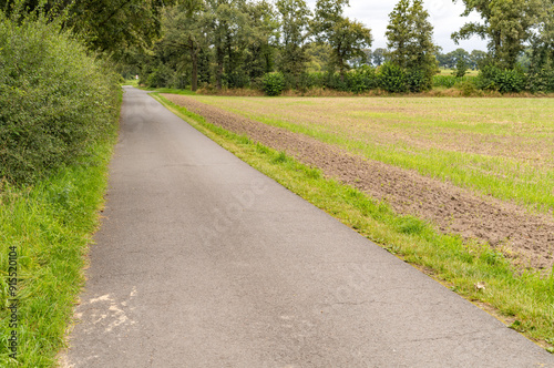 small road in the countryside