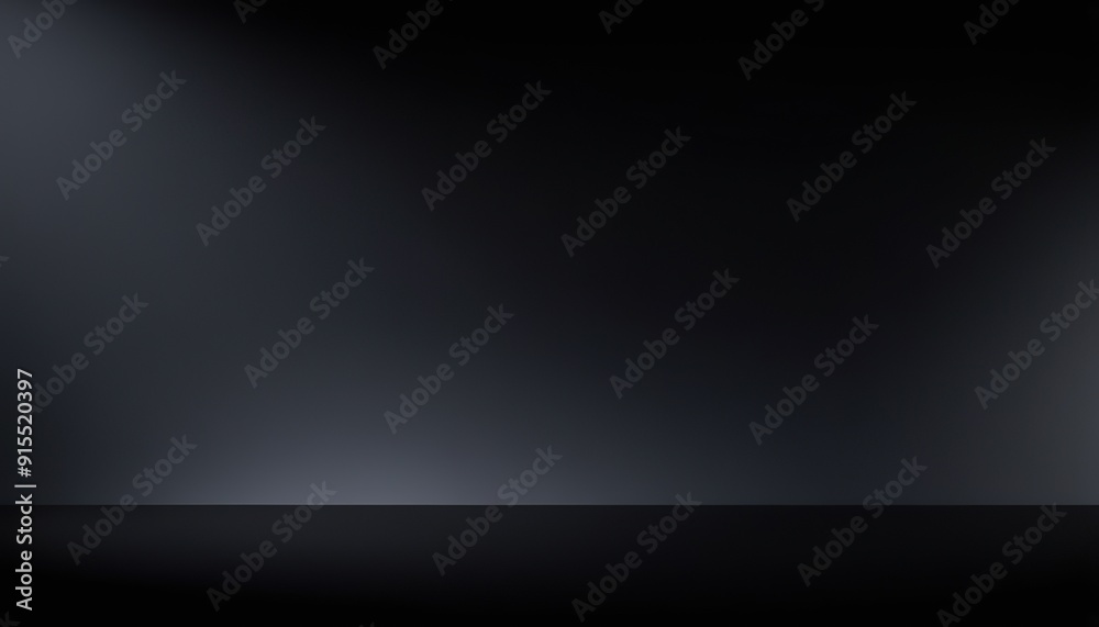 Studio Room Background. Empty black studio room, used as background for display your products 37 Studio Room Background. Empty black studio room, used as background for display your products 37