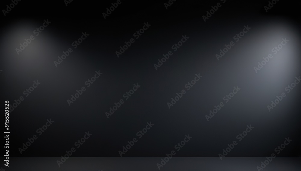 Studio Room Background. Empty black studio room, used as background for display your products 33 Studio Room Background. Empty black studio room, used as background for display your products 33
